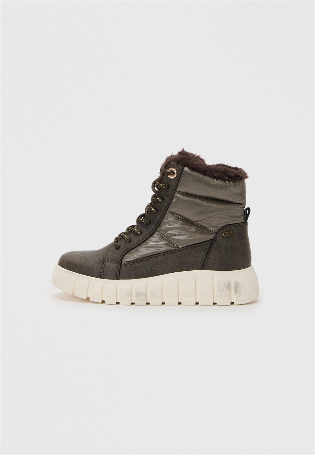 TOM TAILOR Snowboot/Winterstiefel - lava/braun