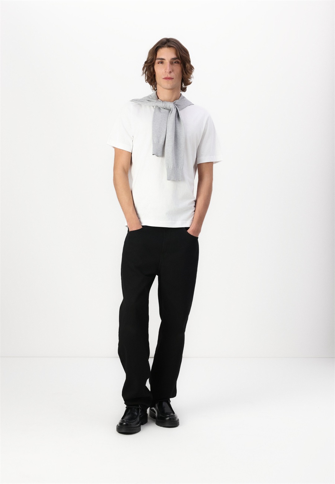 TOM TAILOR 5 PACK - T-Shirt basic - white/weiß