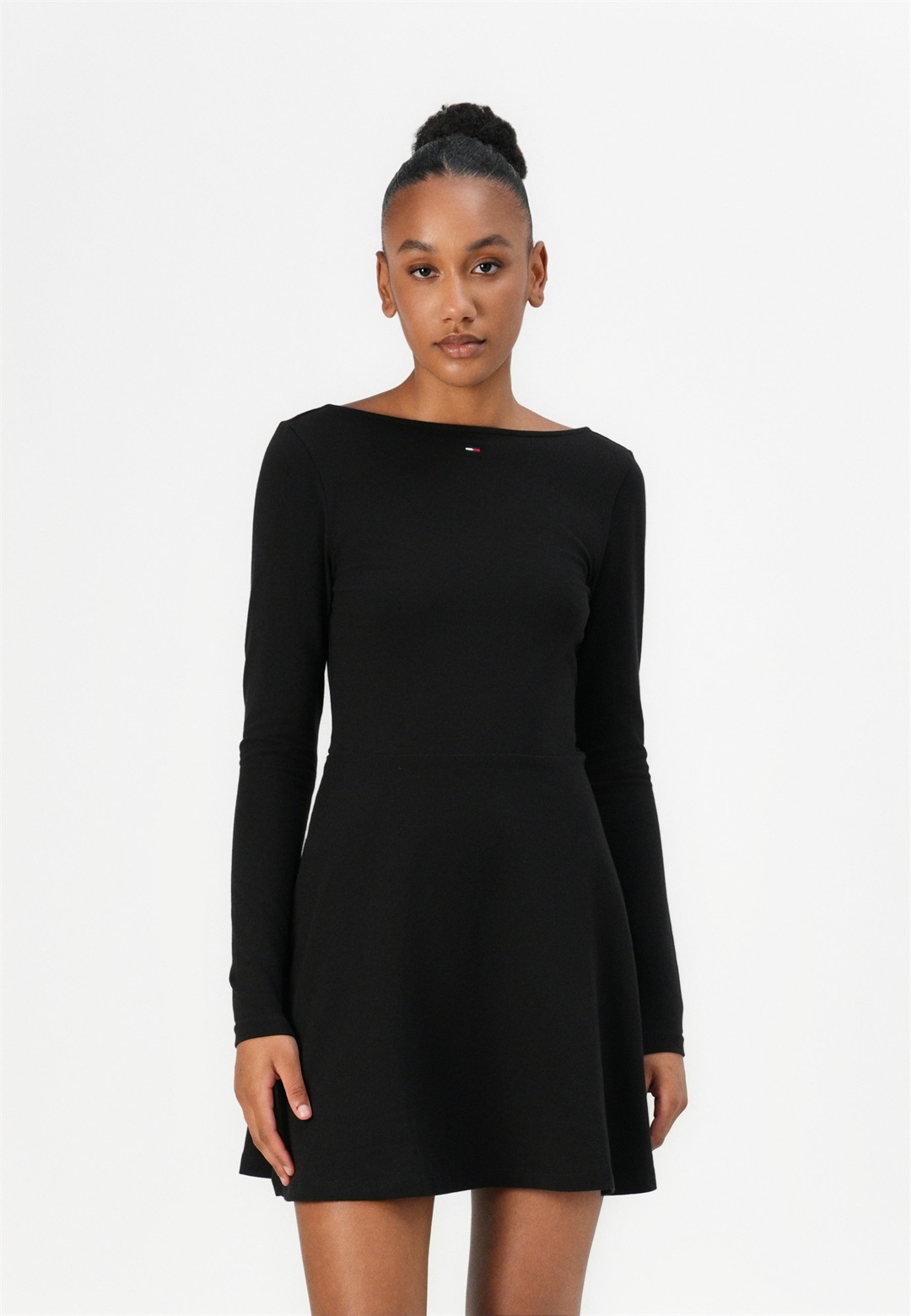 Tommy Jeans ESSENTIAL DRESS - Jerseykleid - black/schwarz