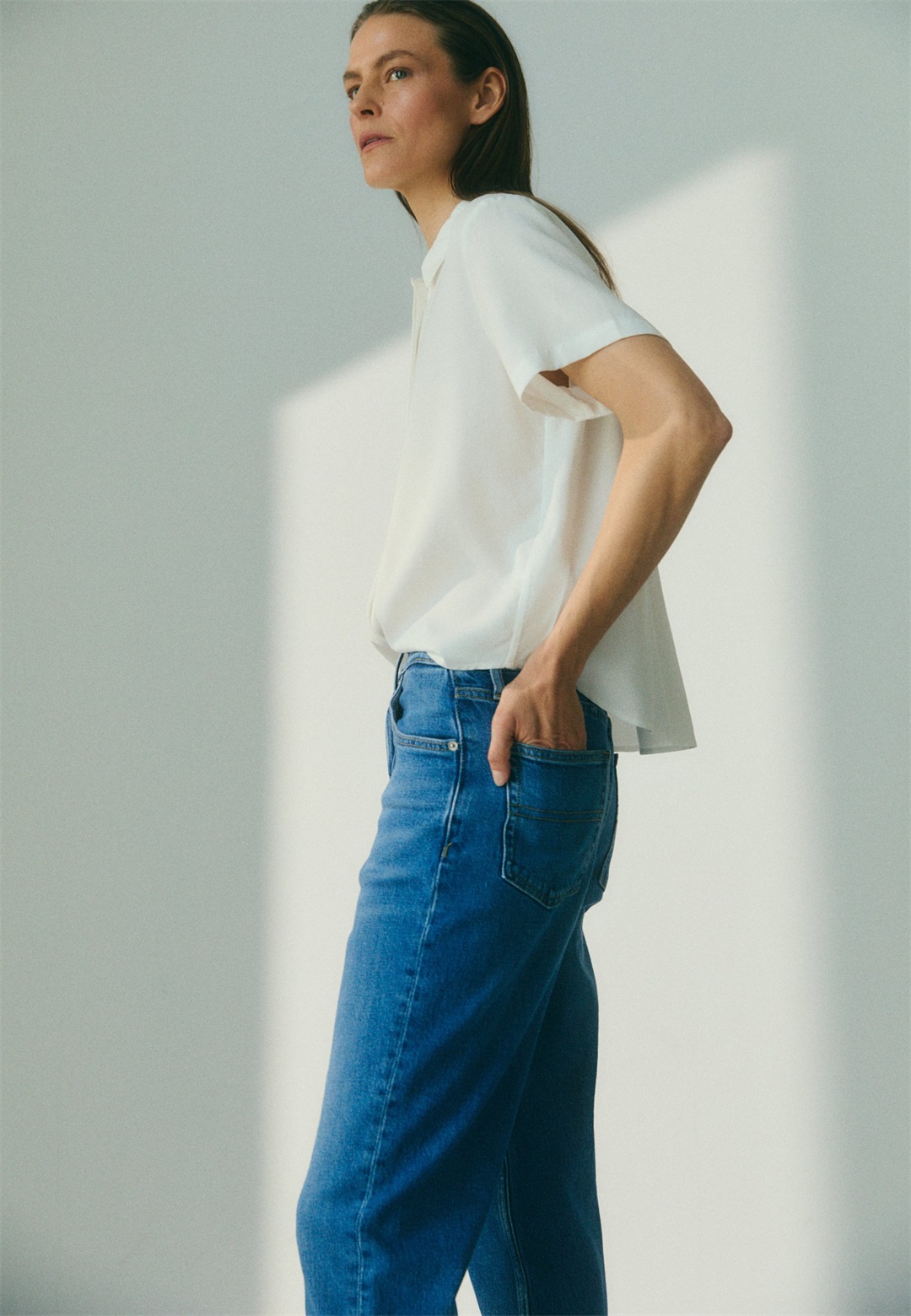 Tommy Jeans MOM - Jeans Relaxed Fit - blue/blue denim