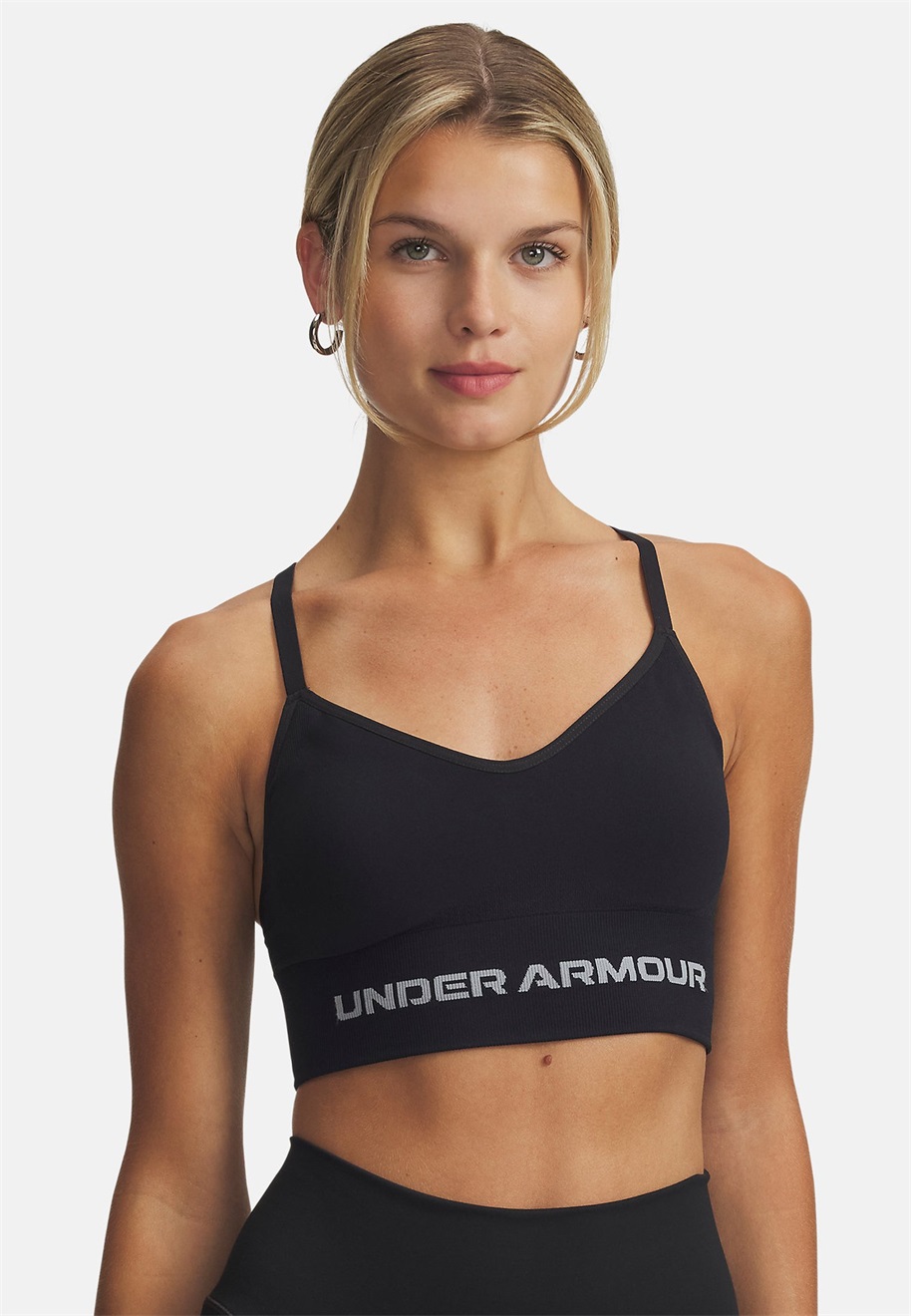 Under Armour VANISH SEAMLESS LOW - Sport-BH mit leichter Stützkraft - black/schwarz