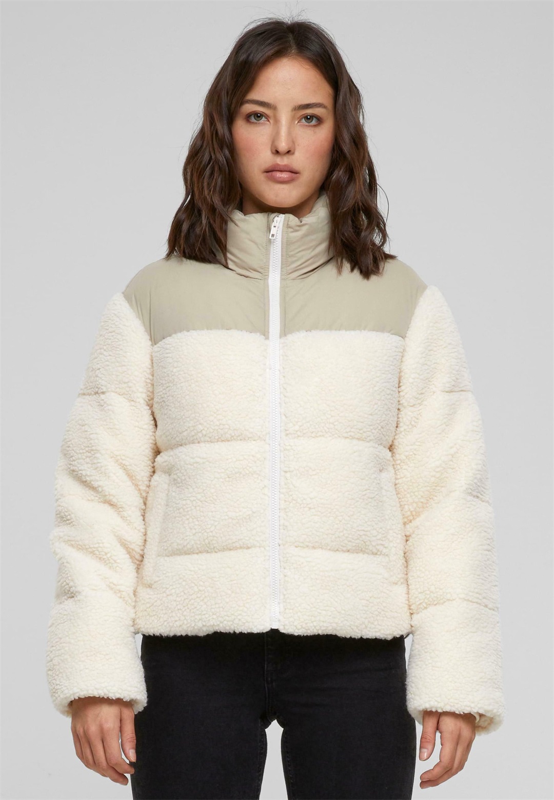 Urban Classics Winterjacke - wetsand sand/sand