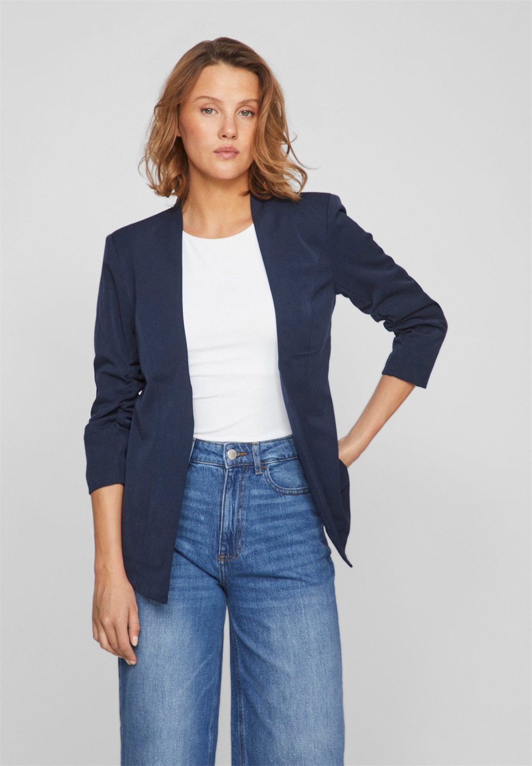 VILA VIHER - Blazer - navy/dunkelblau