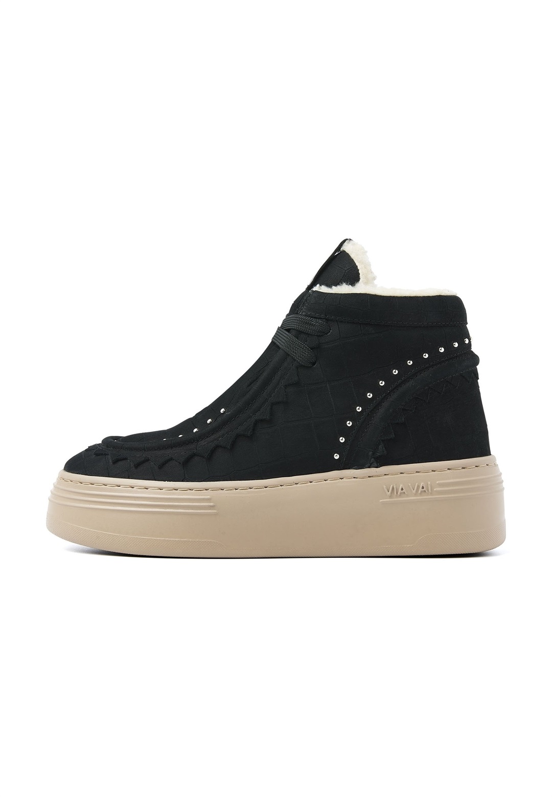 VIA VAI Snowboot/Winterstiefel - black/schwarz