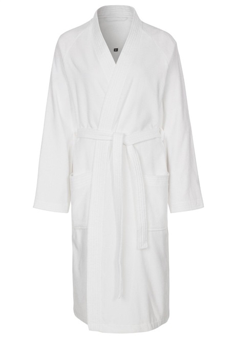 Vossen DALLAS UNISEX - Bademantel - white/weiß