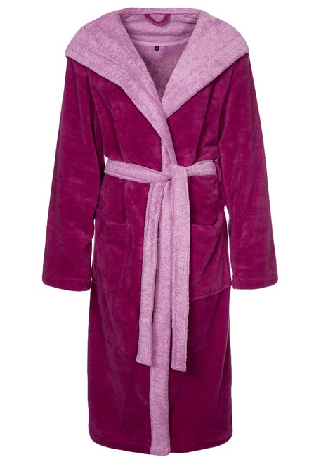 Vossen POPPY UNISEX - Bademantel - cranberry/rosa