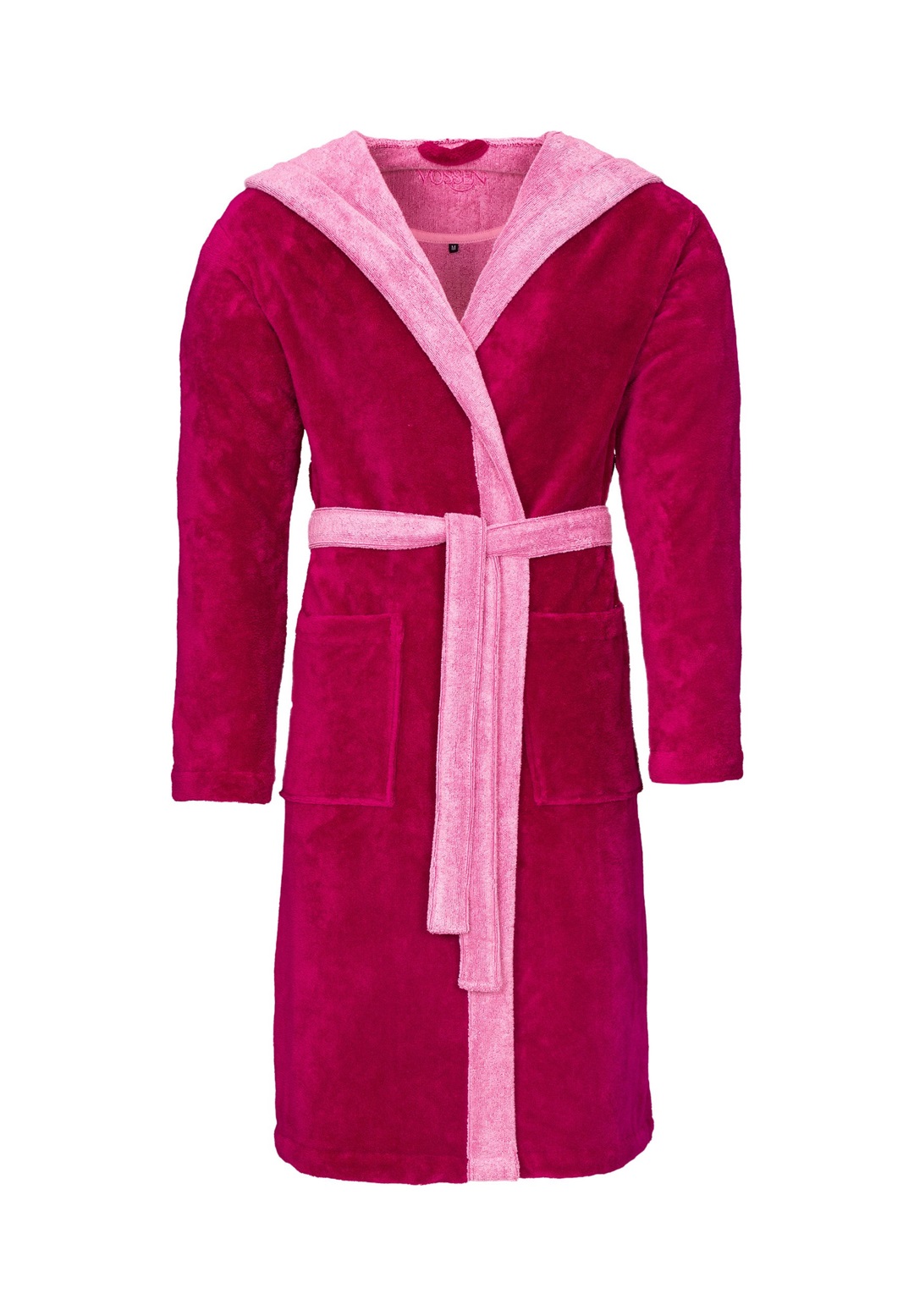 Vossen Bademantel - cranberry/pink