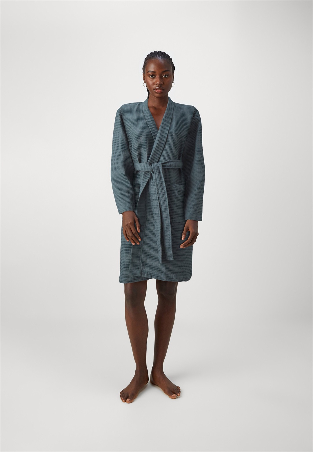 Vossen UNISEX - Bademantel - teal/petrol