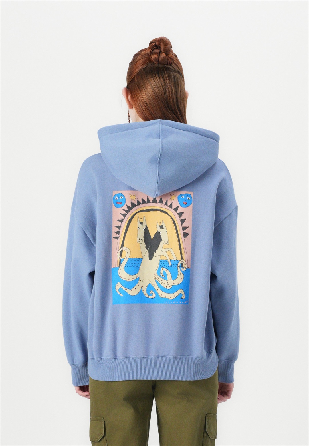 Volcom MOOVE ON - Sweatshirt - carolina blue/blau