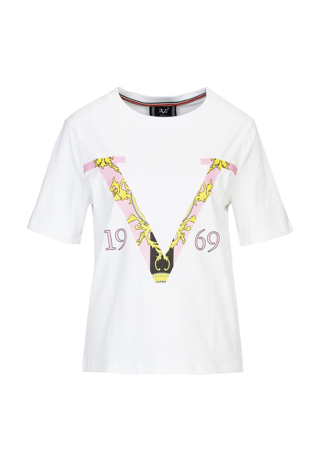 19V69 Italia BELLARA S BAROQUE - T-Shirt print - white/weiß