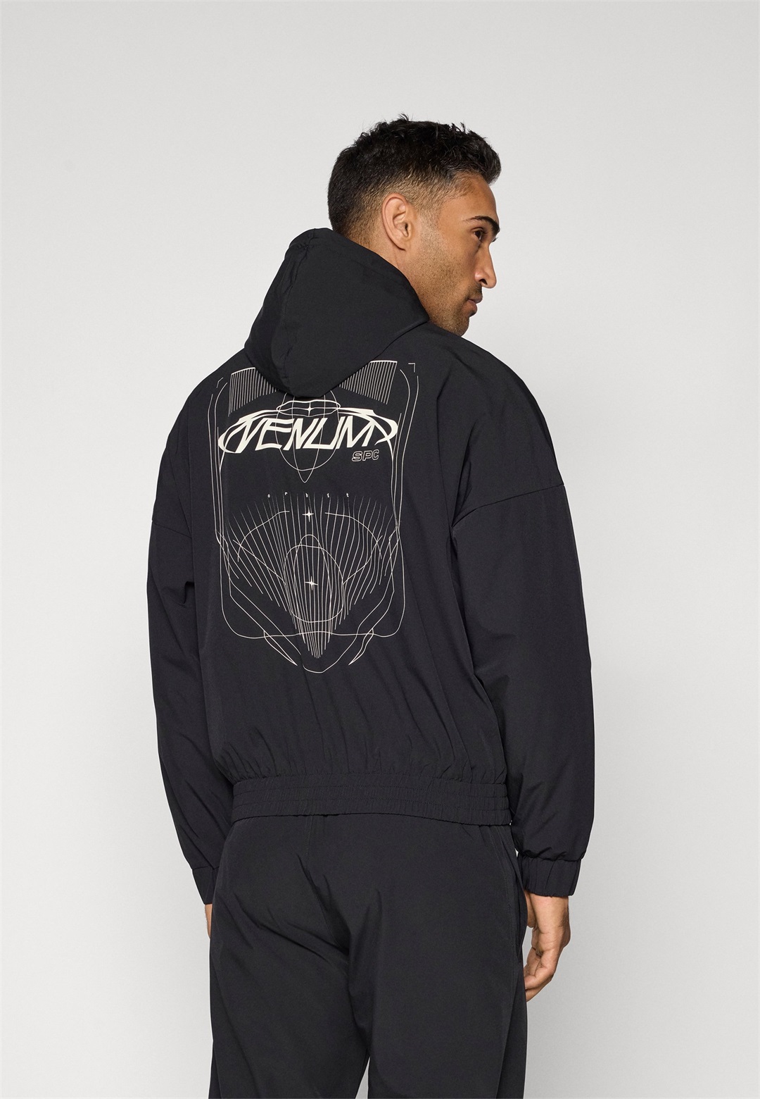 Venum ECLIPSE TRACK JACKETS - Trainingsjacke - black/ivory/schwarz