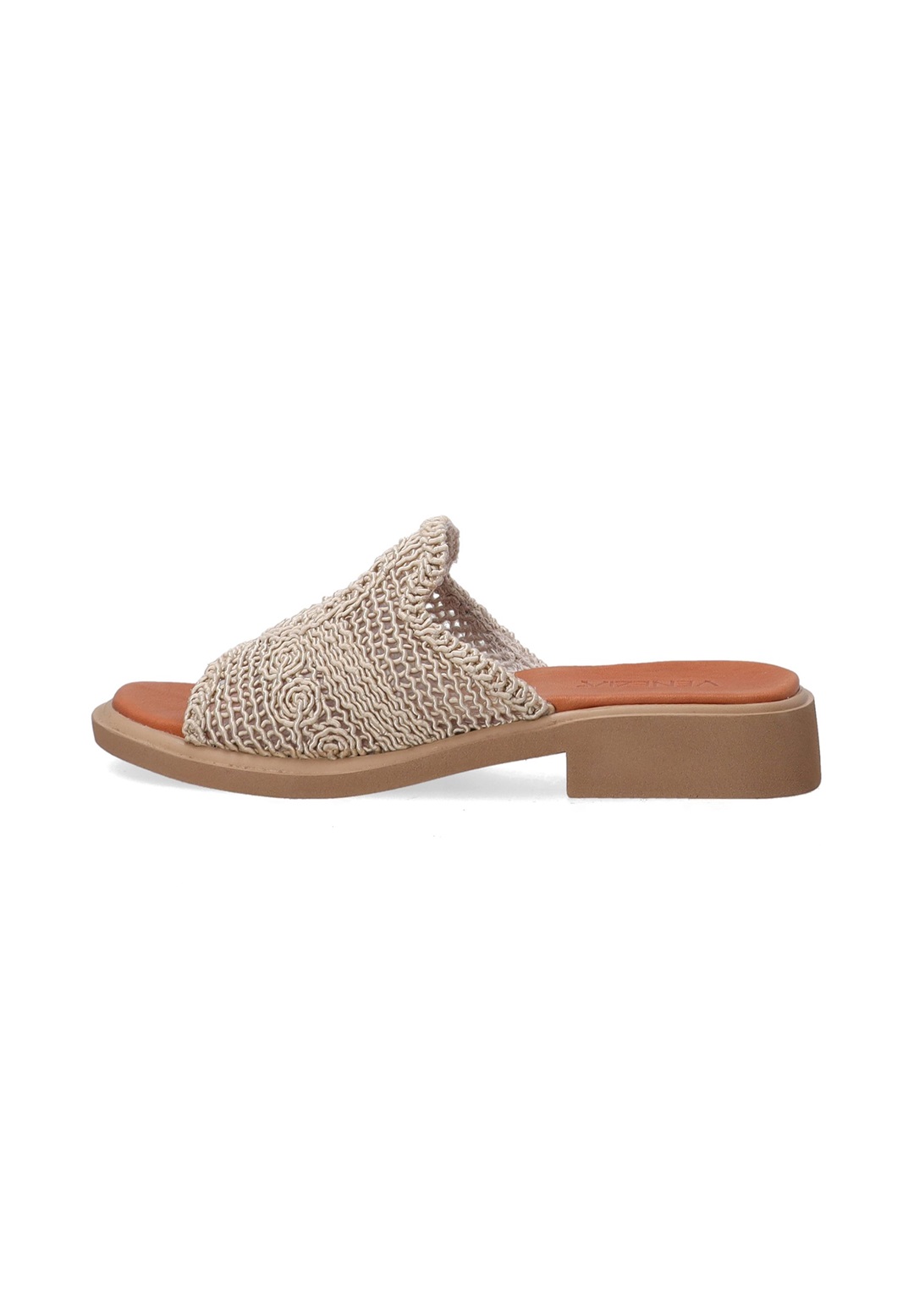 VENEZIA Pantolette flach - beige