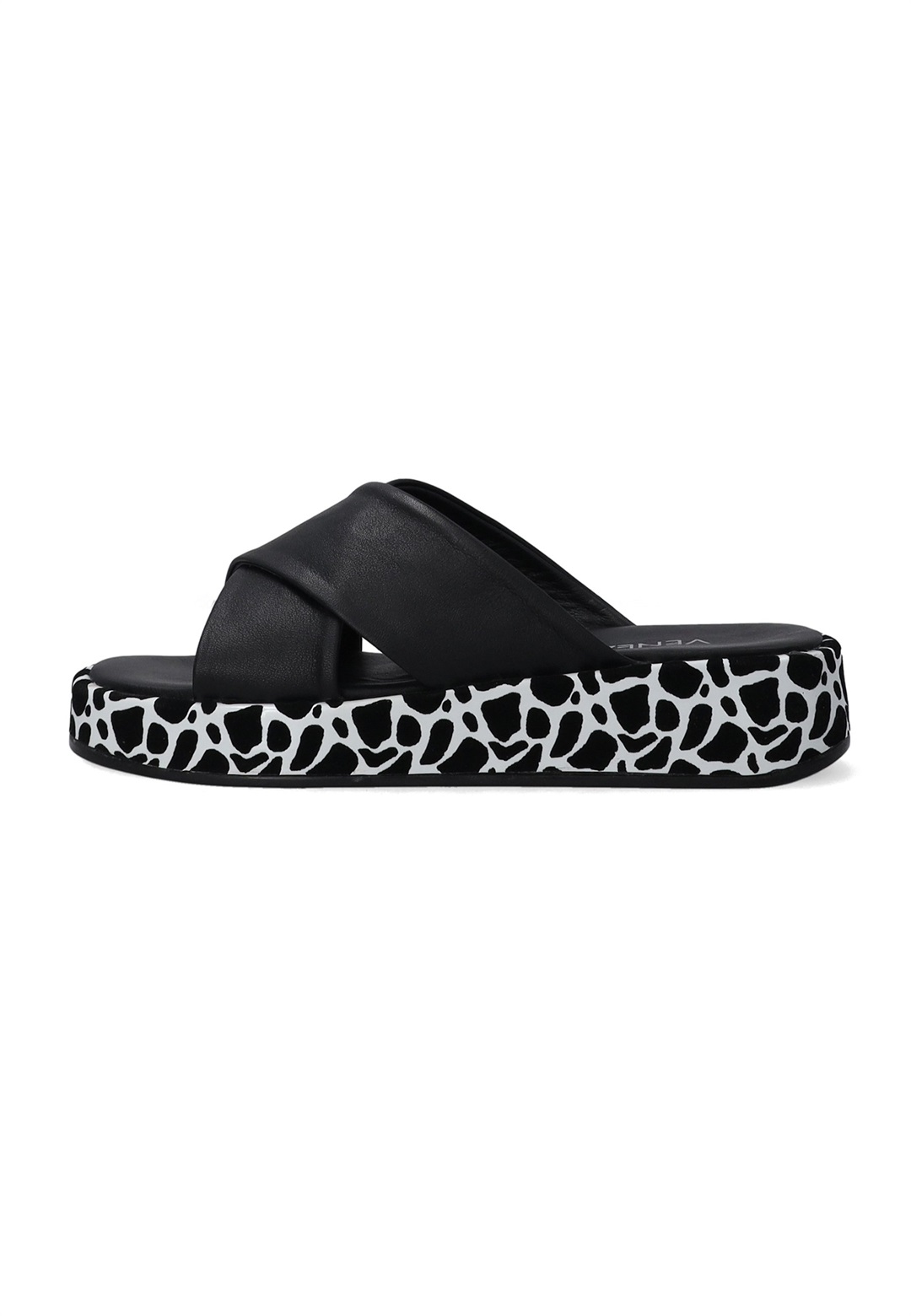 VENEZIA Pantolette flach - black/schwarz