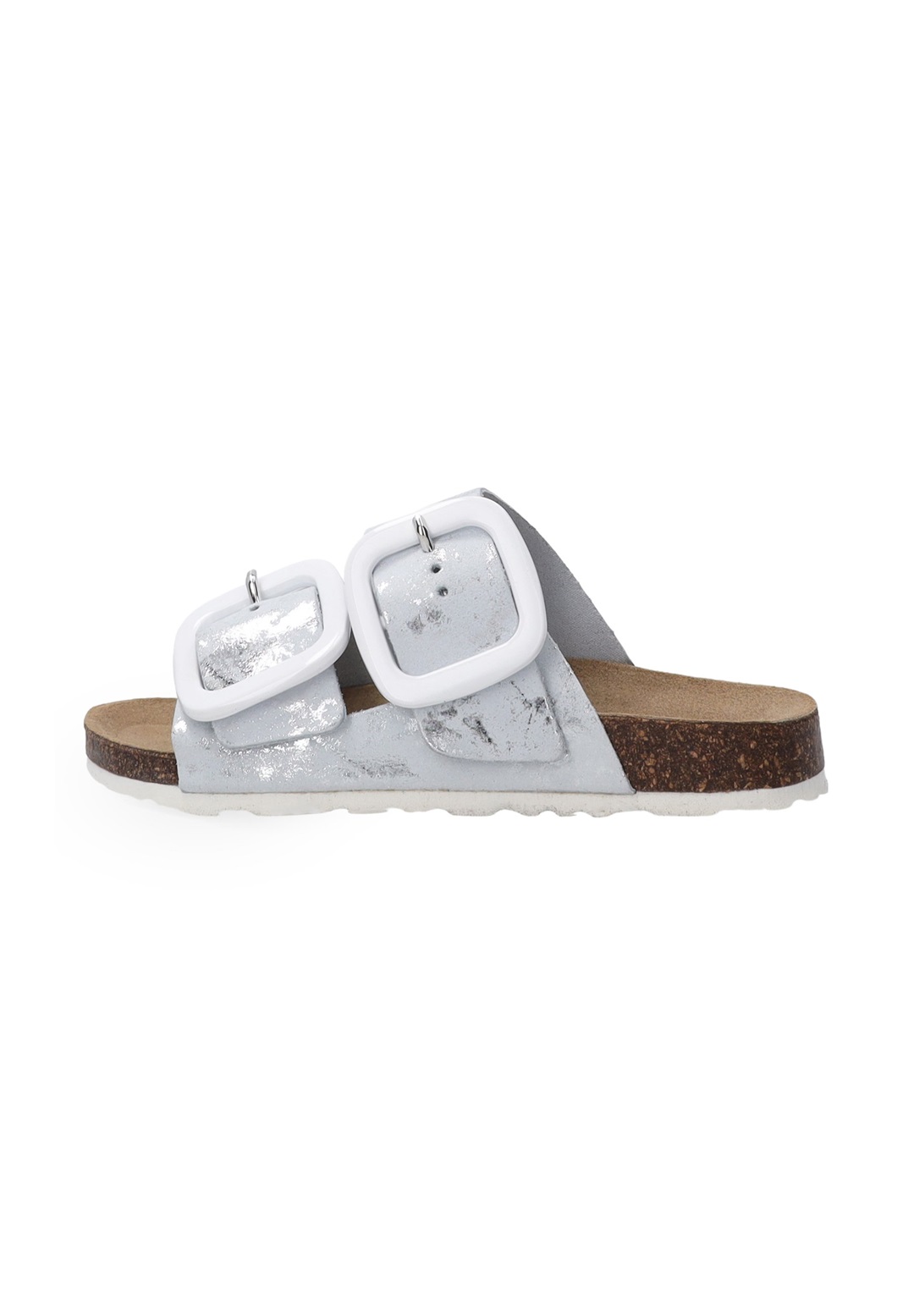 VENEZIA Pantolette flach - light grey/hellgrau