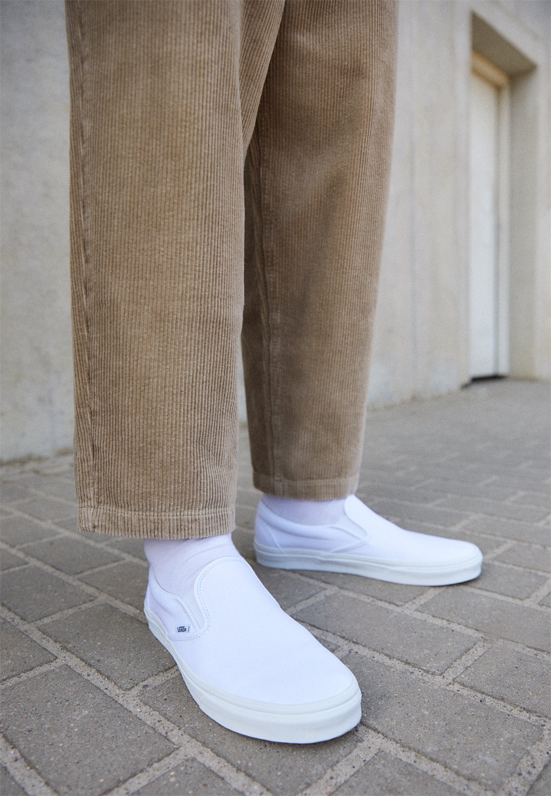 Vans UA CLASSIC SLIP-ON - Slipper - true white/weiß