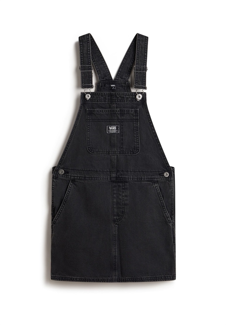 Vans GROUNDWORK SKIRTALL - Jeanskleid - washed black/schwarz