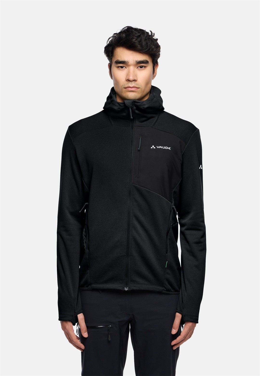Vaude MONVISO - Fleecejacke - black/schwarz