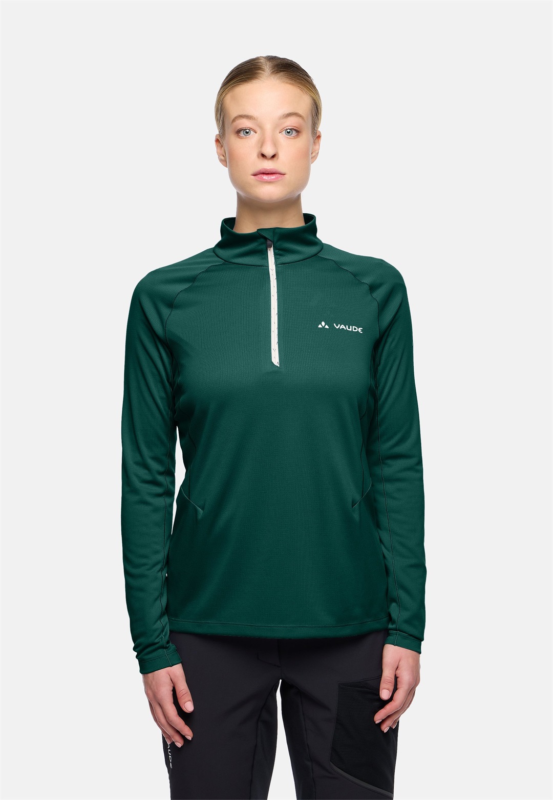 Vaude Langarmshirt - deep pond/grün