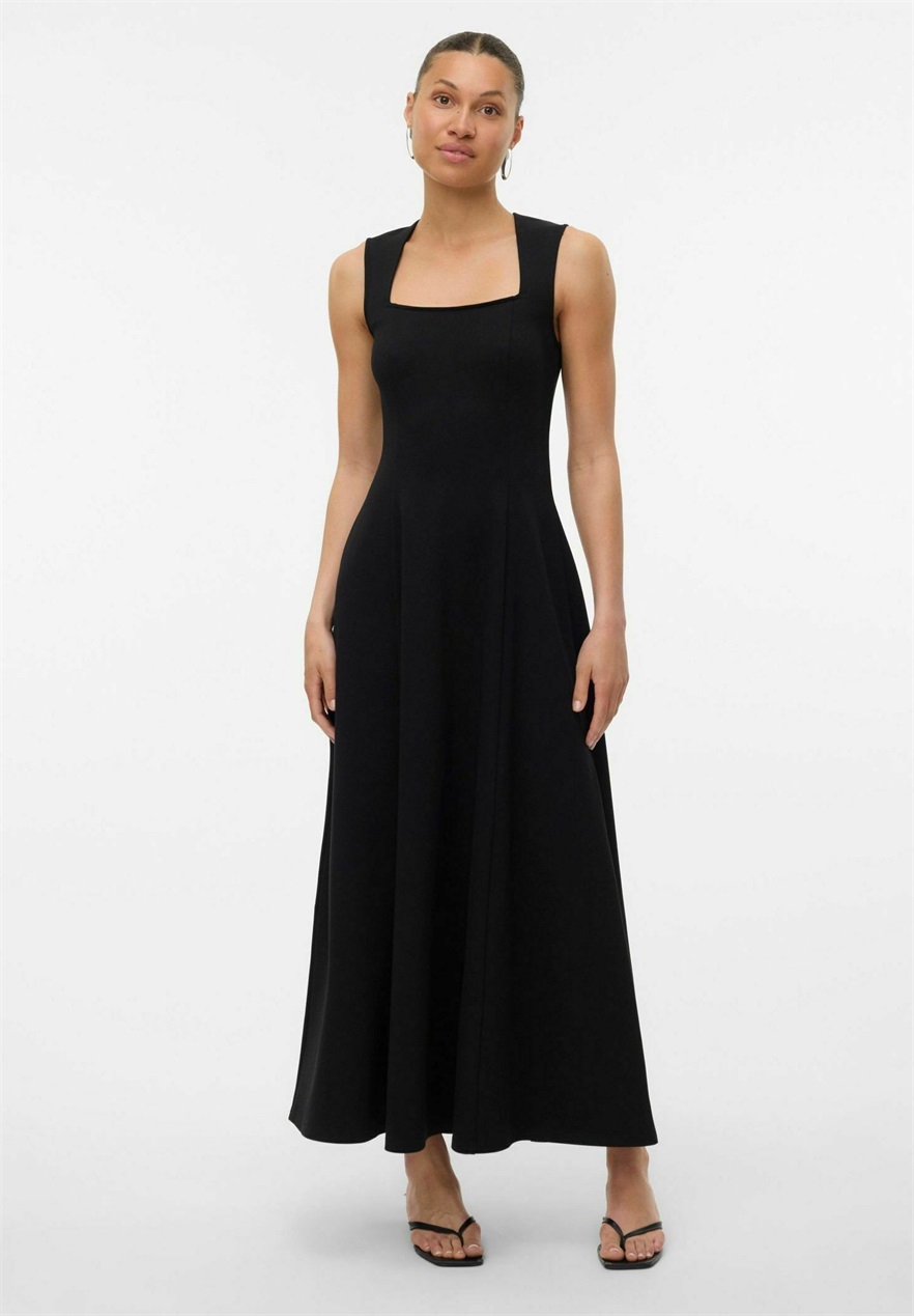Vero Moda VMJAZLYN LANGES - Jerseykleid - black/schwarz