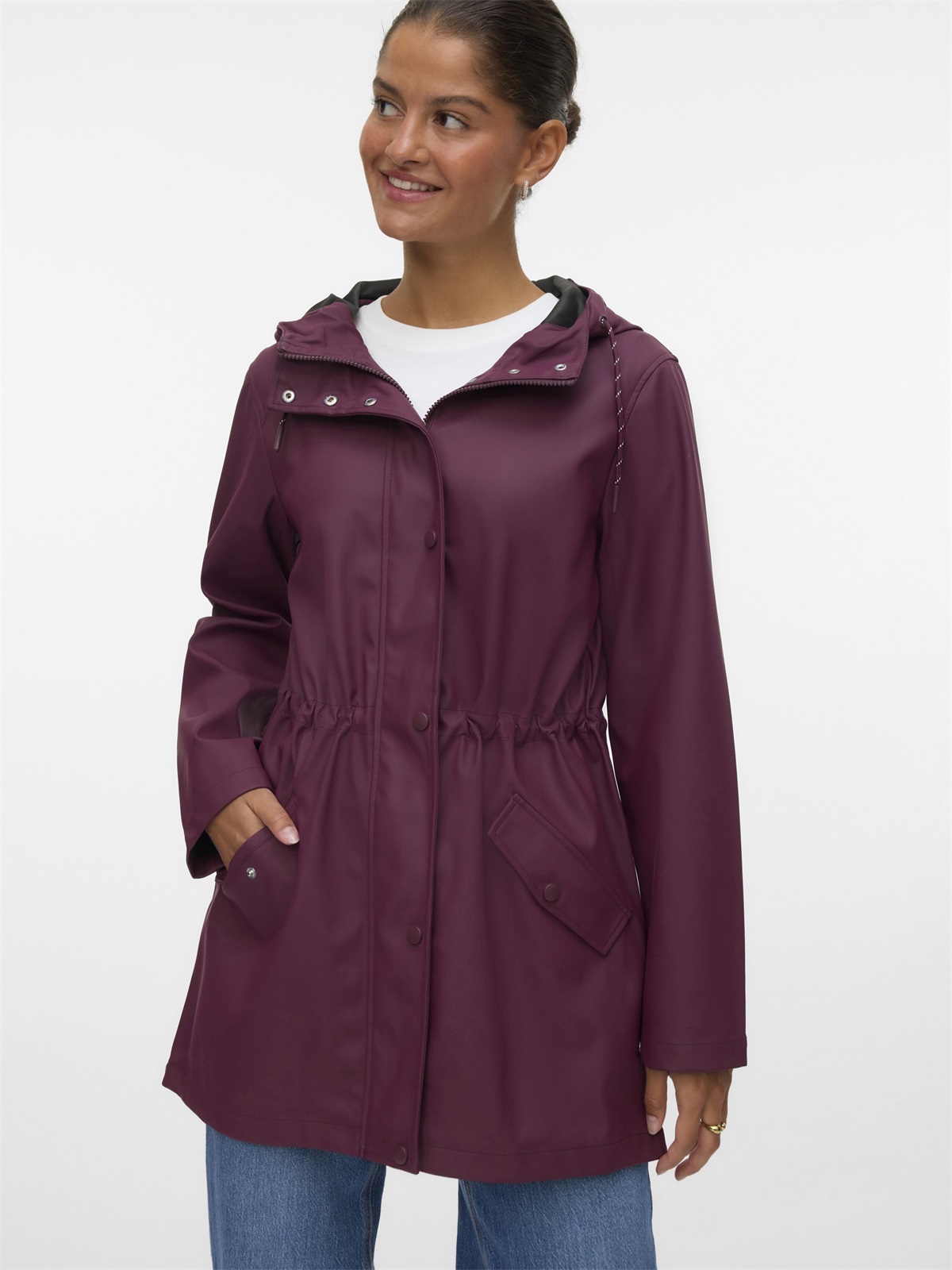 Vero Moda VMMALOU - Parka - winetasting/bordeaux