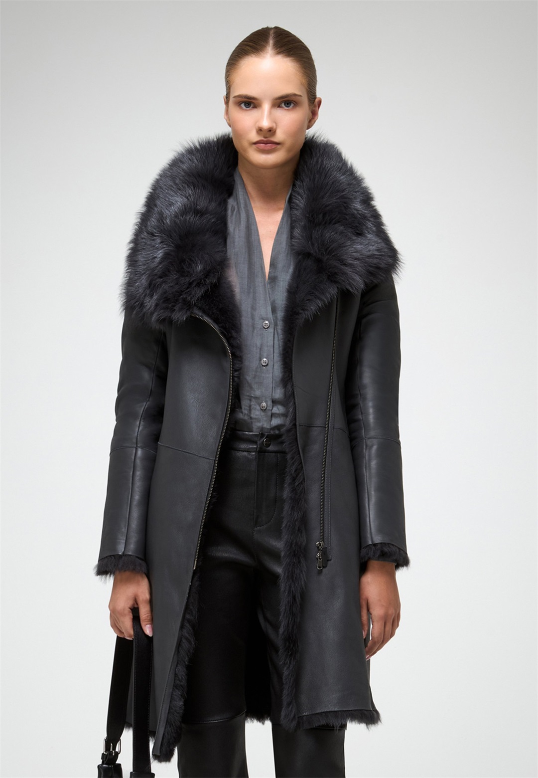 VSP MYLENA TOSCANA - Wintermantel - anthracite/anthrazit