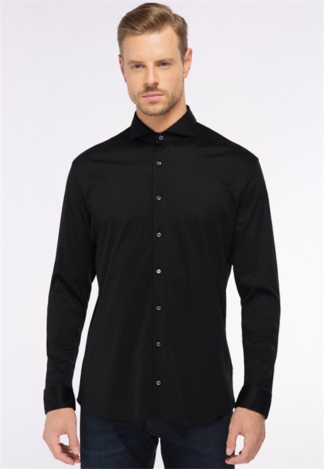 van Laack Businesshemd - black/schwarz