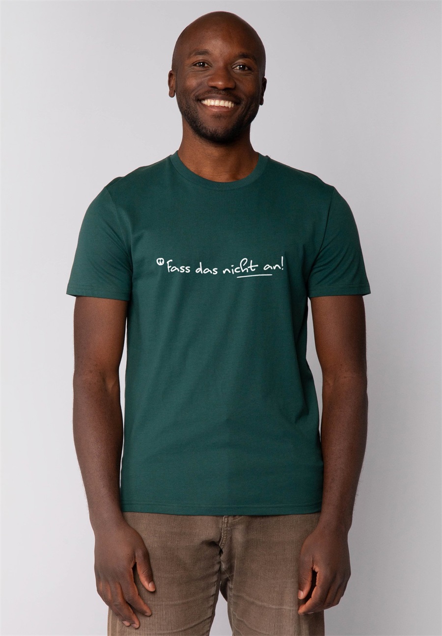 watapparel FASS DAS NICHT AN - T-Shirt print - glazed green/dunkelgrün