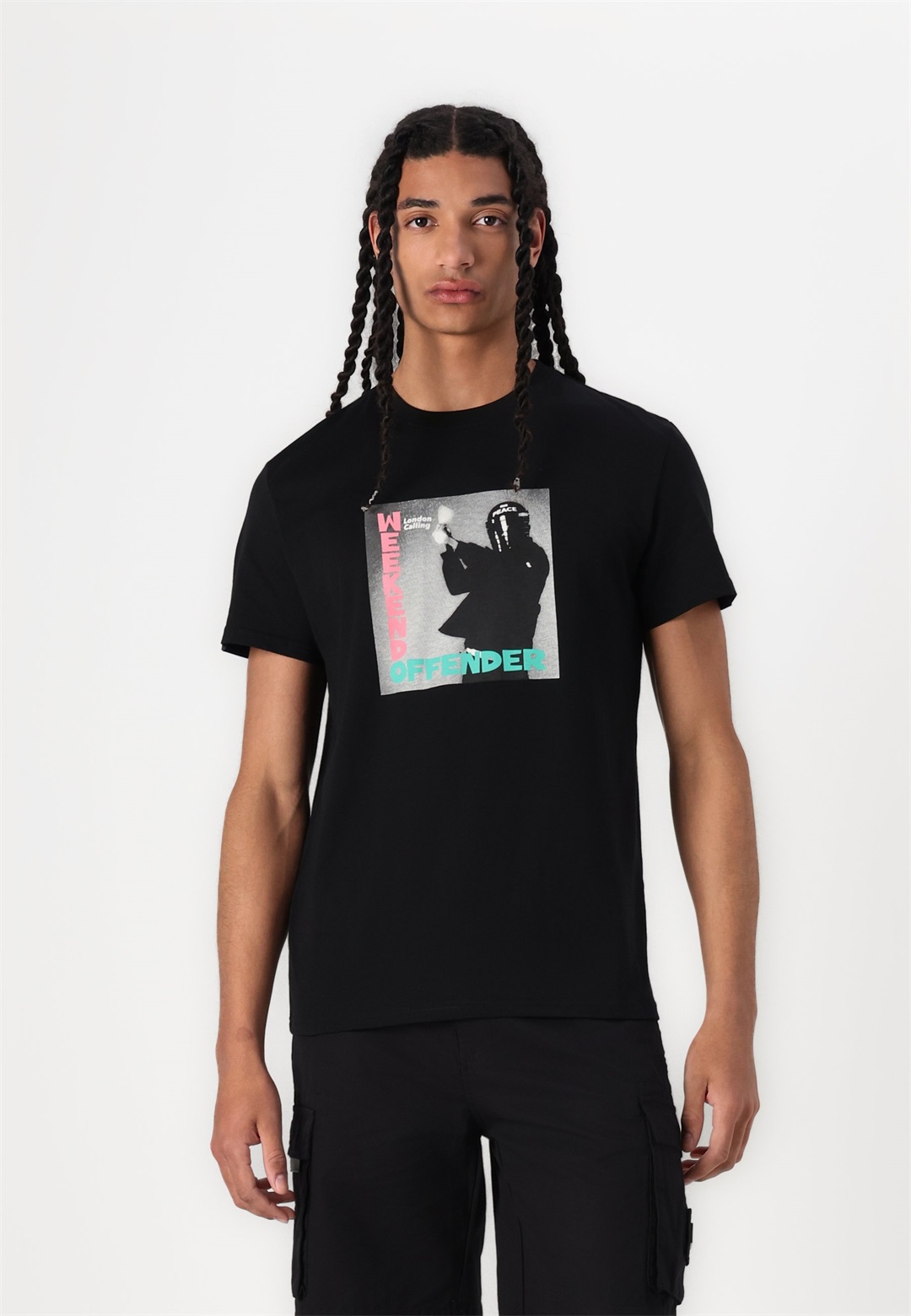 Weekend Offender LONDON CALLING - T-Shirt print - black/schwarz