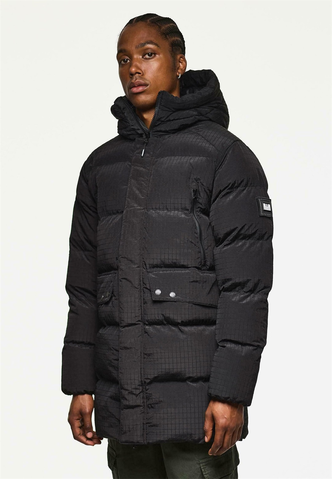 Weekend Offender Wintermantel - black/schwarz