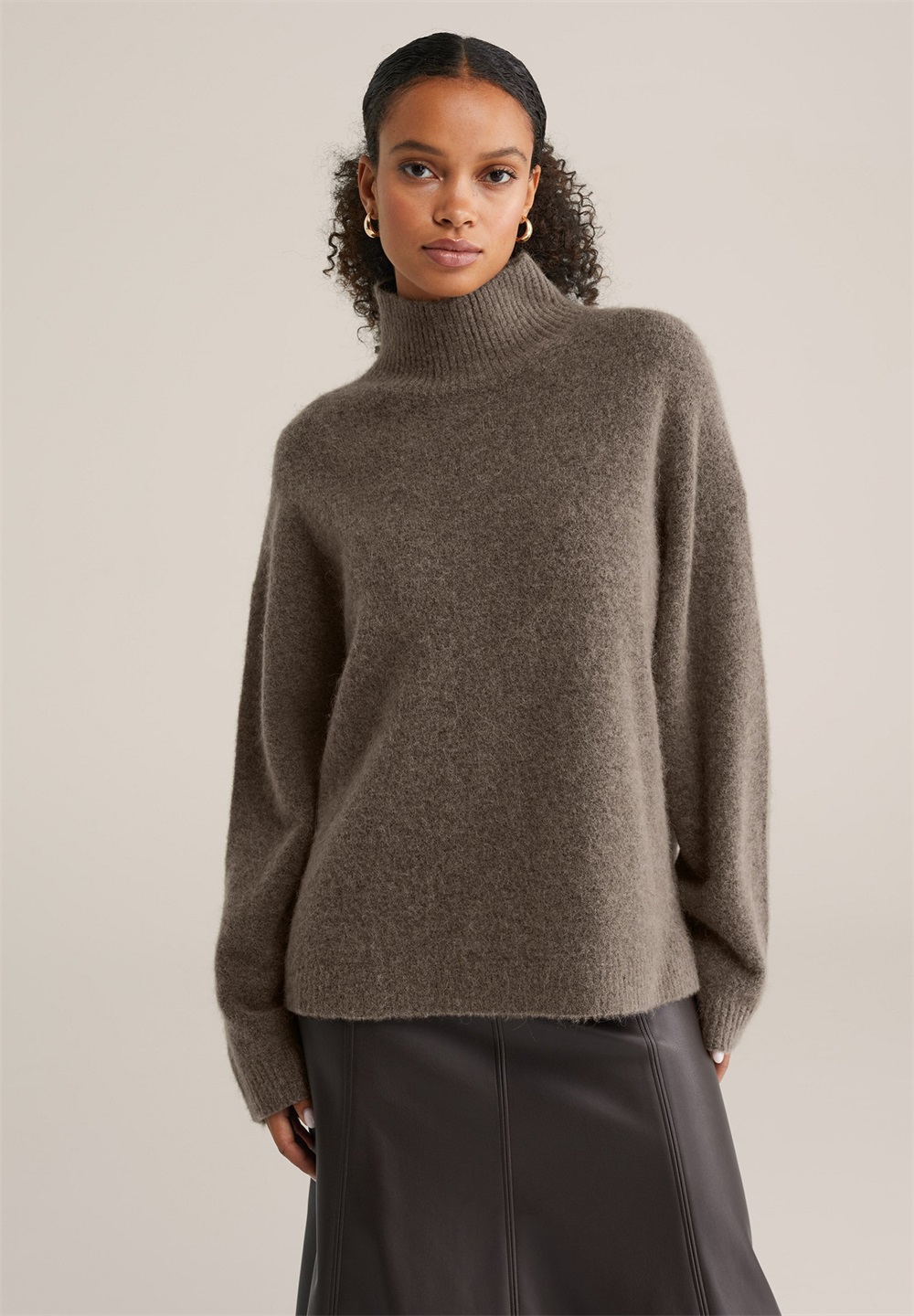 WE Fashion Strickpullover - brown/braun