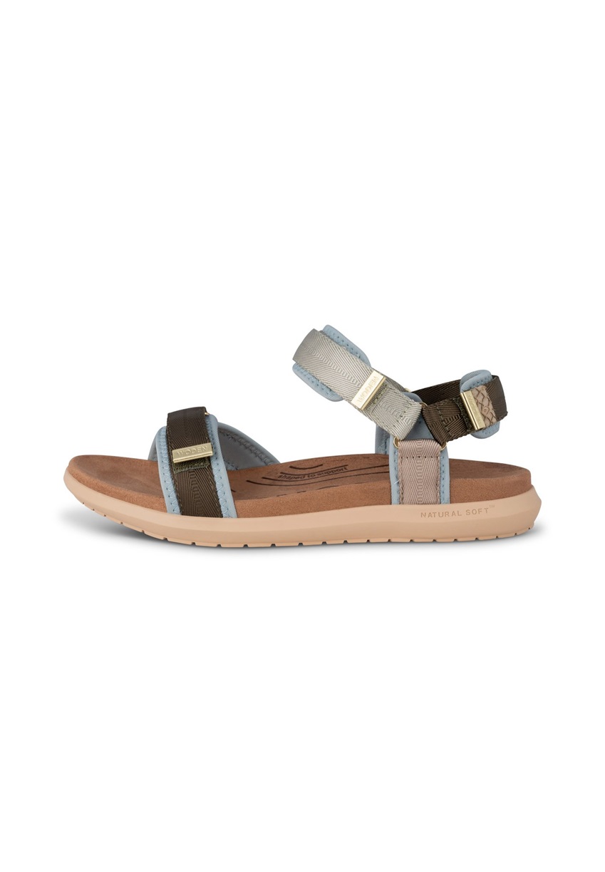 Woden LINE LITE - Trekkingsandale - stone multi/stein