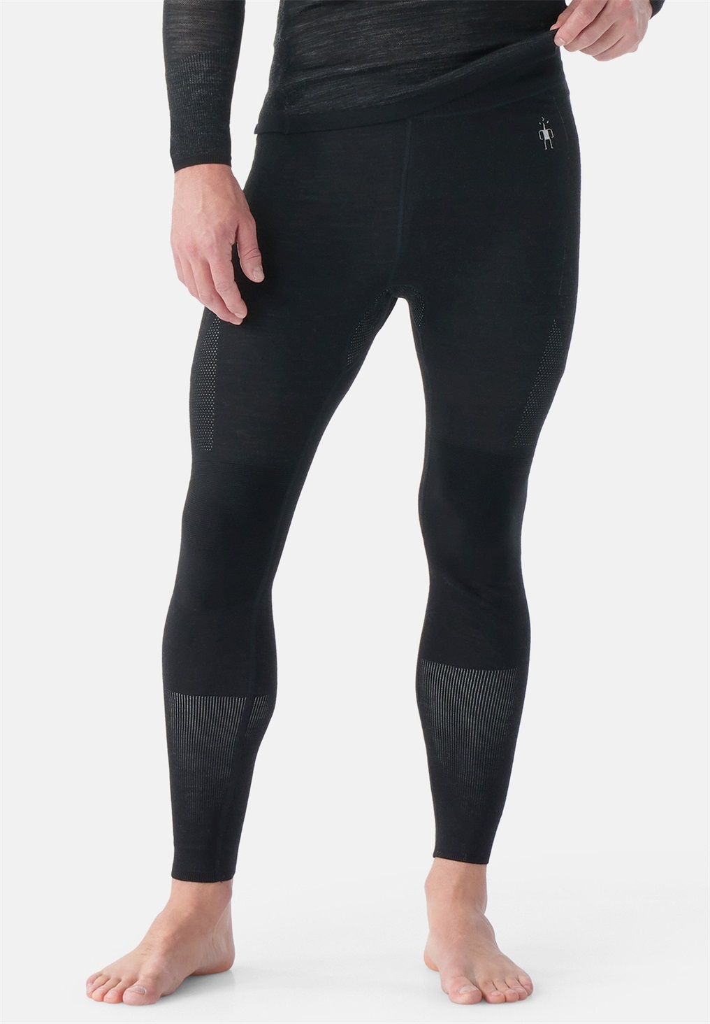 Smartwool INTRAKNIT THERMAL MERINO BASE LAYER - Unterhose lang - black white/schwarz