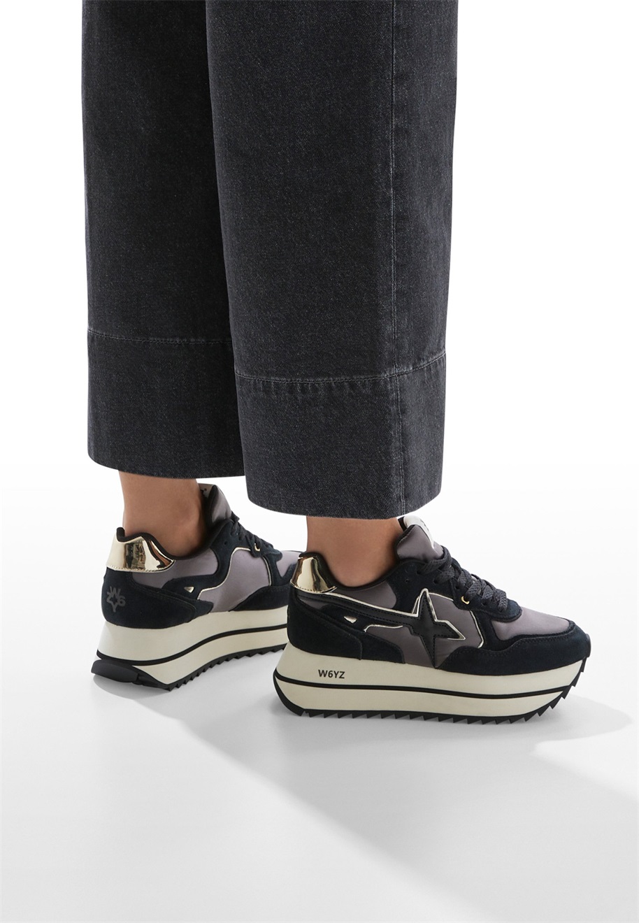 W6YZ DEVA - Sneaker low - schwarz