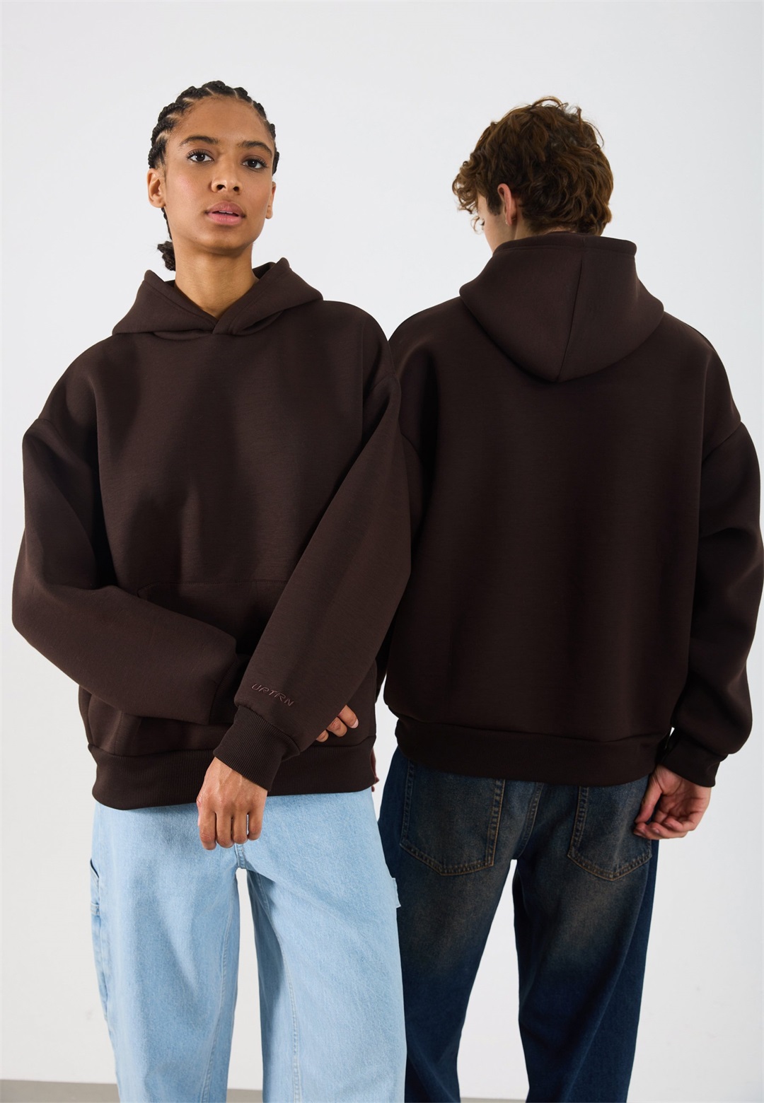 YOURTURN UNISEX - Sweatshirt - coffee bean/dunkelbraun