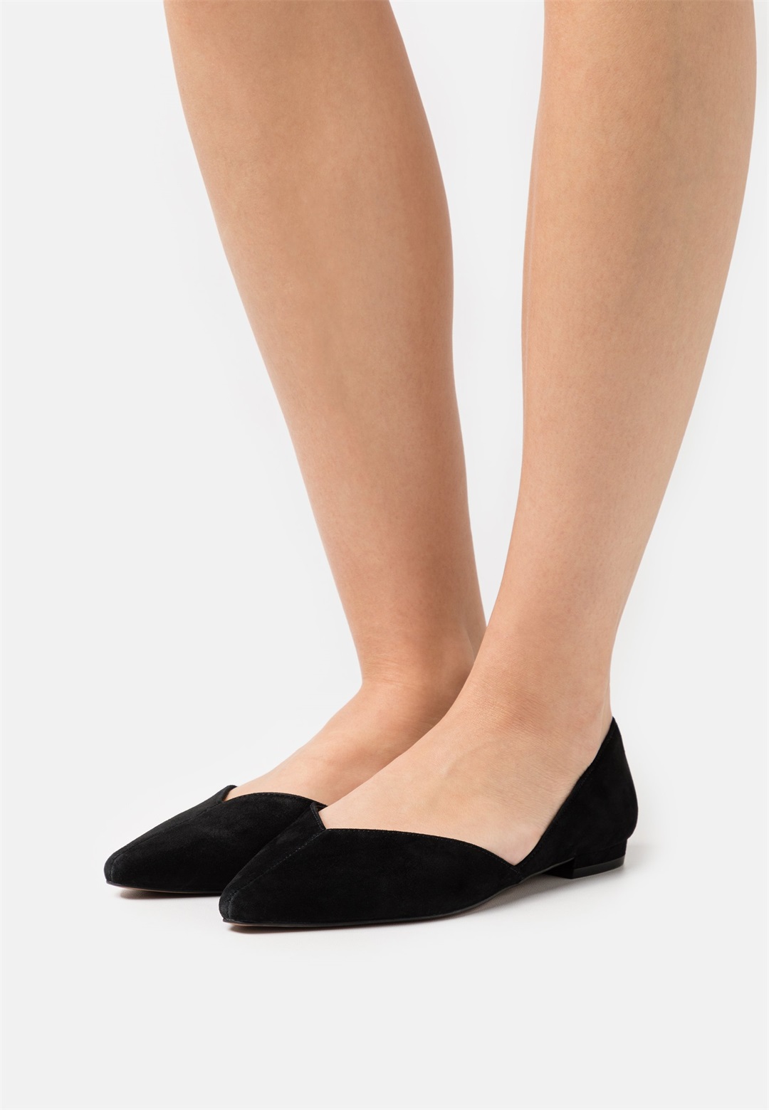 Zign LEATHER - Klassischer Ballerina - black/schwarz